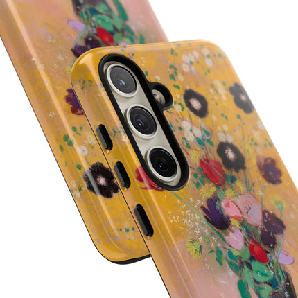 Vase of Flowers by Odilon Redon Phone Cases