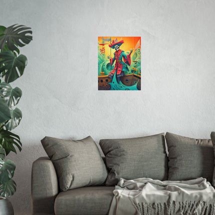 Skeleton Crew of the Misty Seas Fine Art Posters