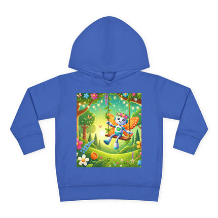Robot Fairy Toddler Pullover Fleece Hoodie