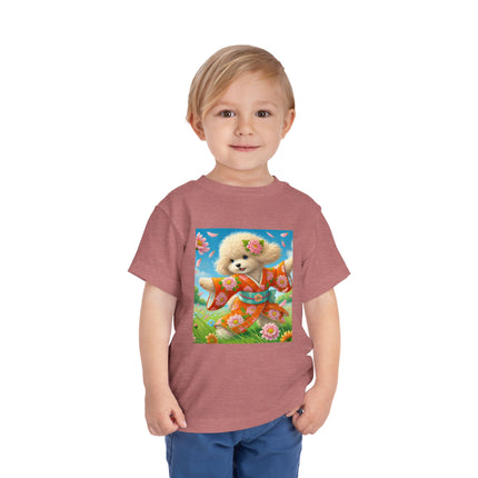 Chrysanthemum Meadow Play Toddler Short Sleeve Tee
