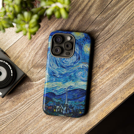 The Starry Night by Vincent Van Gogh Phone Cases