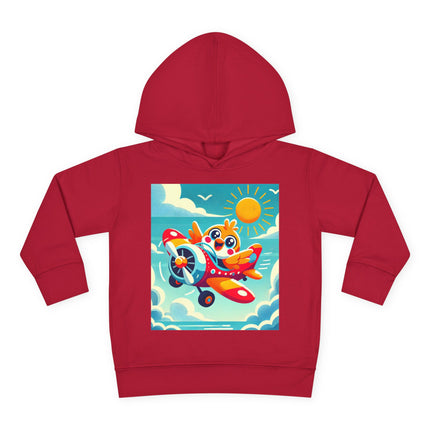 Joyful Bird Aviator Toddler Pullover Fleece Hoodie