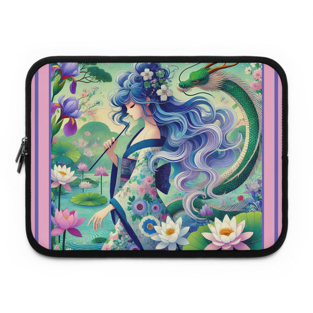 Fairy of the Koi Pond Laptop Sleeve