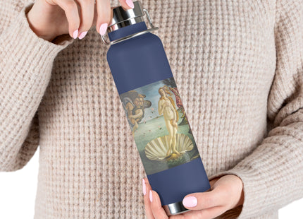 Birth of Venus by Sandro Botticelli Copper Vacuum Insulated Bottle, 22oz