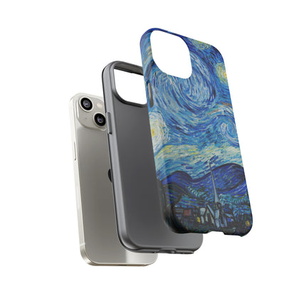 The Starry Night by Vincent Van Gogh Phone Cases