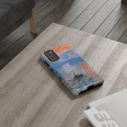 Sunrise by Claude Monet Phone Cases