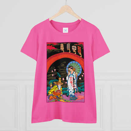The Romance of Perfume by George Barbier Women's Midweight Cotton Tee