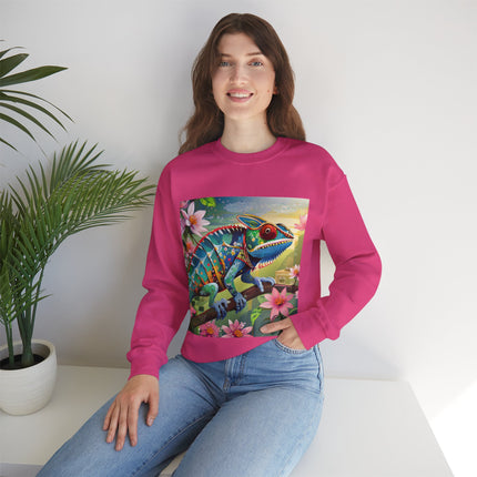 Camouflage Chameleon Unisex Heavy Blend™ Crewneck Sweatshirt