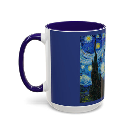 The Starry Night by Vincent Van Gogh Colorful Mugs (11oz, 15oz)