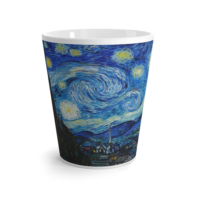 The Starry Night by Vincent Van Gogh Latte Mug
