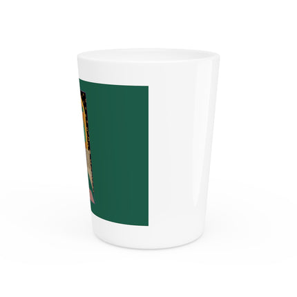 May & Emerald (from the Gem Series) by Sofia Chiostri Ceramic Shot Glass