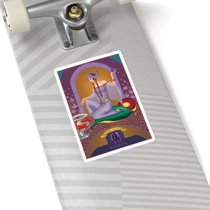 February & Amethyst (from the Gem Series) Kiss-Cut Stickers (4 Sizes)
