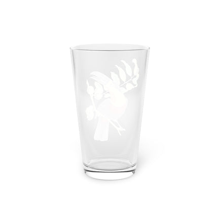Channel Billed Toucan by Paul Gervais Glass, 16oz