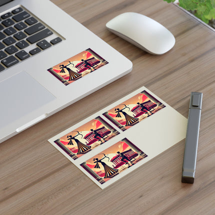 Art Deco Valentine's Romance Sticker Sheets