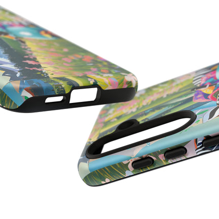 Stripes on Wheels Phone Cases