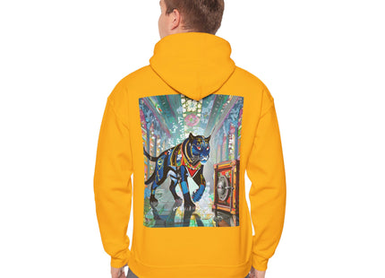 Cyber Panther’s Hunt – Heavy Blend™ Hooded Sweatshirt