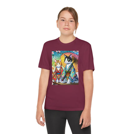 Kimono Kitties Youth Competitor Tee