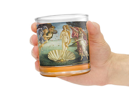 Birth of Venus by Sandro Botticelli Rocks Glass, 10oz