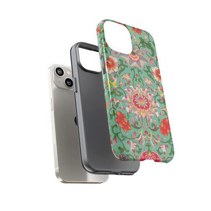 Colorful Floral Pattern by Owen Jones Phone Cases