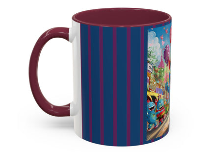 Monster Parade Madness Colorful Mugs (11oz, 15oz)