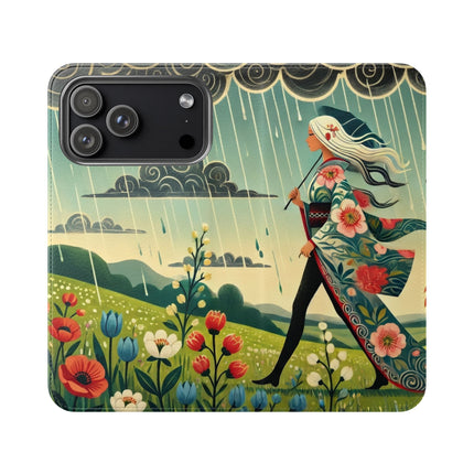 The Dragon Fairy’s Stride Flip Case – Grace, Strength & Mythic Adventure