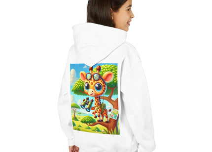 Giraffe Lookout Youth Heavy Blend Hooded Sweatshirt