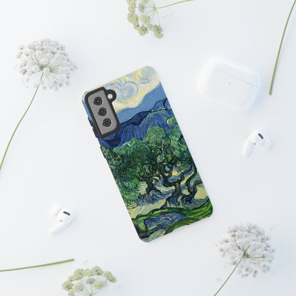 Olive Trees by Vincent Van Gogh Phone Cases