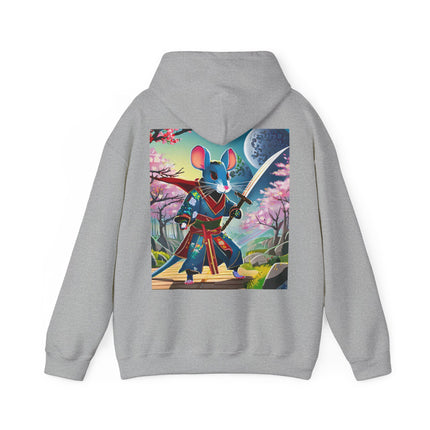 Cyber Samurai Rat – Heavy Blend™ Hooded Sweatshirt