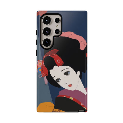 Geisha Portrait Phone Case – Elegant Beauty & Timeless Grace