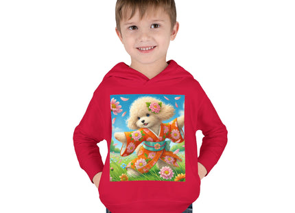 Chrysanthemum Meadow Play Toddler Pullover Fleece Hoodie
