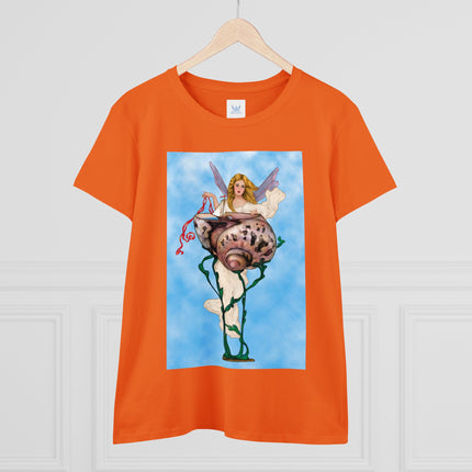 Enchanting Serenity Women's Midweight Cotton Tee