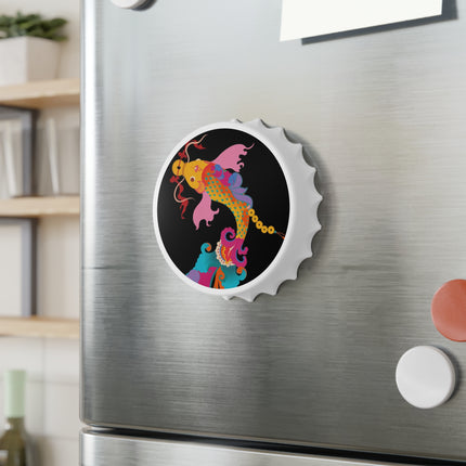 Golden Koi Bottle Opener – Lucky Swim & Vibrant Fortune