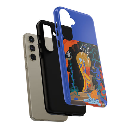 Mystic Oracle Phone Case – Sacred Glow & Eternal Grace