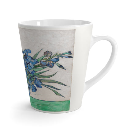 Irises by Vincent Van Gogh Latte Mug