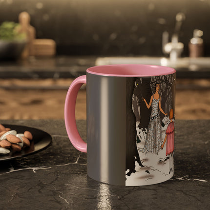 Fairy Tale Elegance Colorful Mugs (11oz, 15oz)