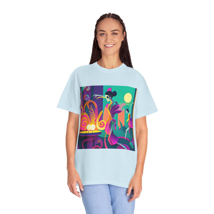 Dance of the Skeleton Ballerinas Unisex Garment-Dyed T-shirt