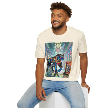 Cyber Panther's Hunt Softstyle T-Shirt