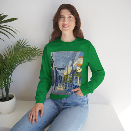 Gallery of a Moroccan Riad by George Gaudion Heavy Blend™ Crewneck Sweatshirt
