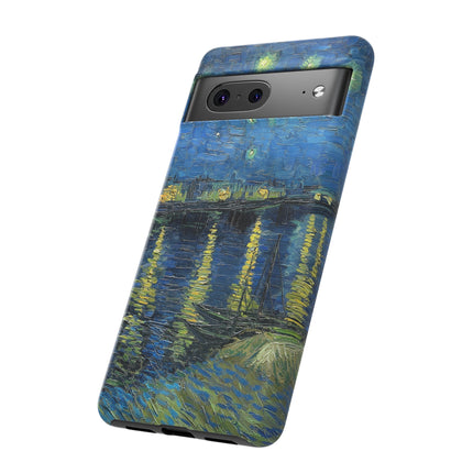 Starry Night Over the Rhone by Vincent Van Gogh Phone Cases