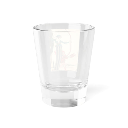 L'Arc Rouge by George Barbier Shot Glass, 1.5oz