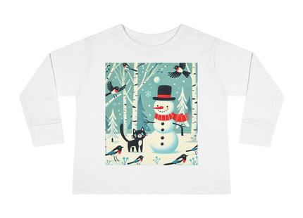 Frosty Forest Friends Toddler Long Sleeve Tee