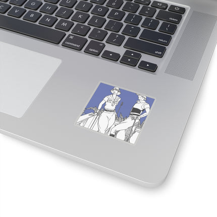 Coastal Elegance Kiss-Cut Stickers (4 Sizes)