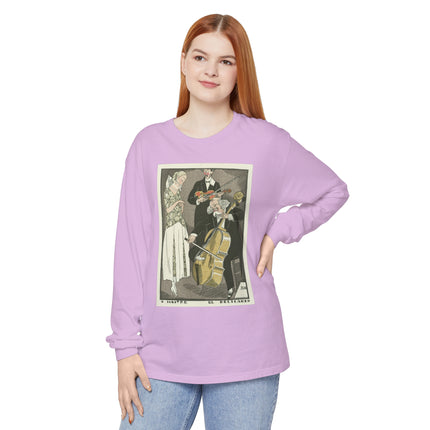 O Maitre el Relicario by Fernand Siméon Garment-dyed Long Sleeve T-Shirt