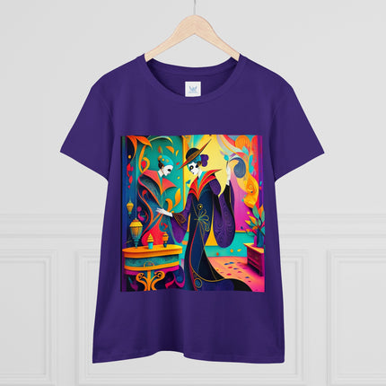 Phantoms of Elegance Women's Midweight Cotton Tee