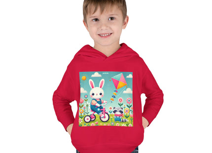 Breezy Meadow Ride Toddler Pullover Fleece Hoodie