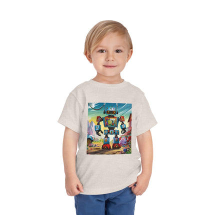 The Rusty Robot Toddler Short Sleeve Tee