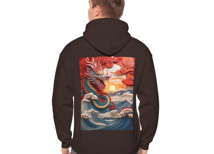 Stormbound Dragon – Heavy Blend™ Hooded Sweatshirt