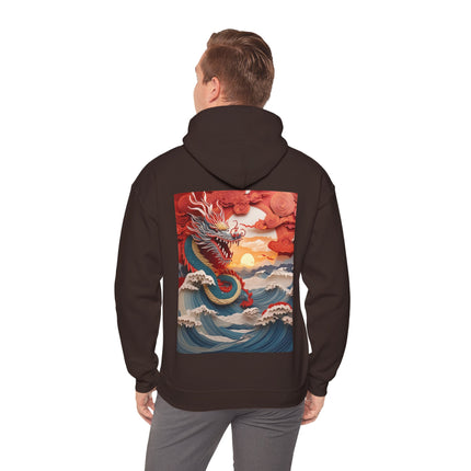 Stormbound Dragon – Heavy Blend™ Hooded Sweatshirt