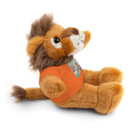 Nutcracker Candy-Striped Adventure Stuffed Animals with Tee