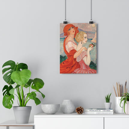 Sur la Route d'Anacapri by Gerda Wegener Giclée Art Print